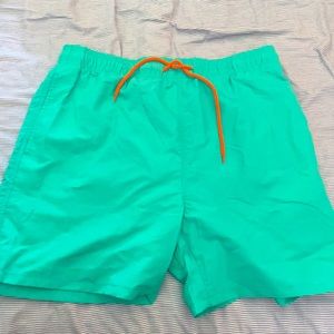 BRAND NEW Teal swim trunks (Size Large US)